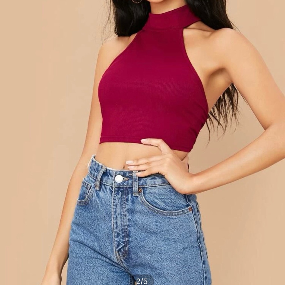 Halter Crop Top